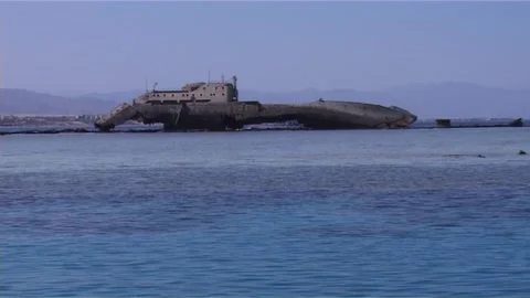 Wreck On The Reef Stock Footage 301158809