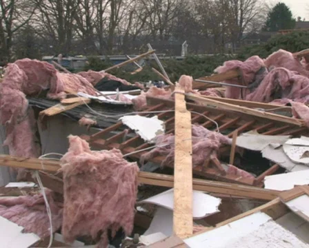 Wreckage With Fire 2 Stock Footage 284967