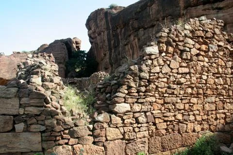 Wrecked Wall Stock Photos