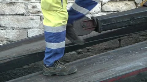 Wrecker and winch. Stock Footage 12031609