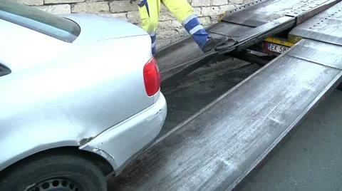 Wrecker. Stock Footage 12031663