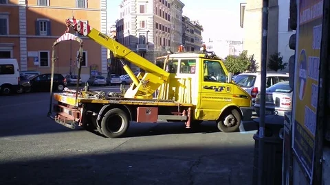 Wrecker, Rome Stock Footage 80599826