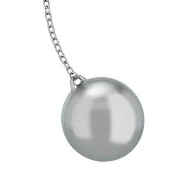 Wrecking ball Stock Illustration