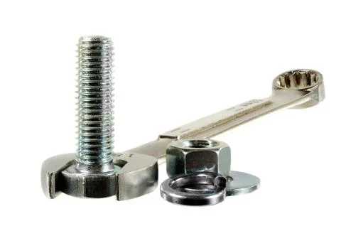 Wrench and bolt Stock Photos