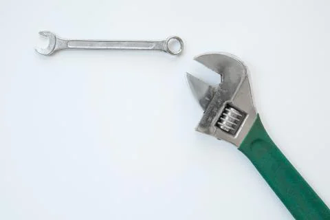Wrench and spanner Stock Photos