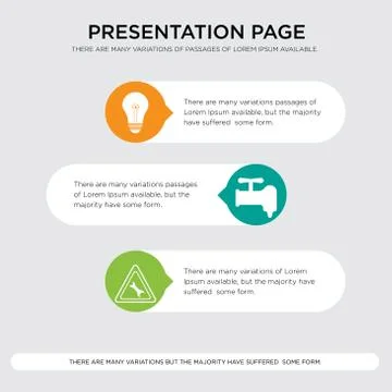 Wrench, crane, bulb presentation Stock Illustration