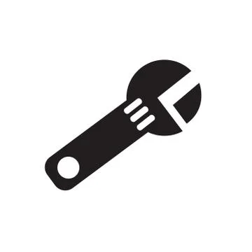Wrench icon Stock Illustration