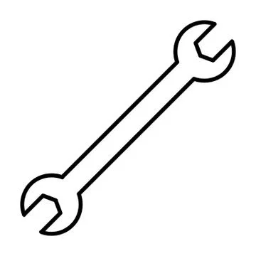 Wrench Icon Stock Illustration