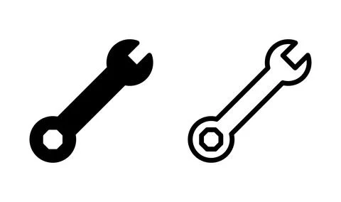 Wrench icon vector. construction and repair icon Stock-Illustration