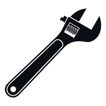 Wrench Icon, Vector Illustration Stock-Illustration
