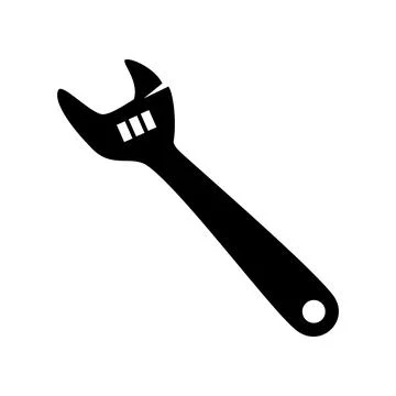 Wrench icon vector template illustration design Stock Illustration