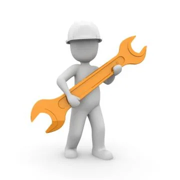 Wrench Stock Illustration