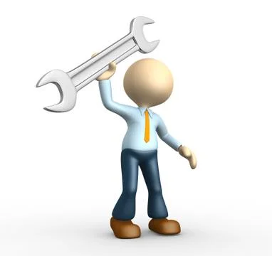 Wrench Illustrazione stock
