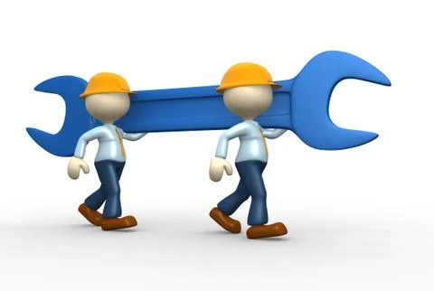 Wrench Stock Illustration