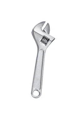 Wrench isolated on white background Stock Photos