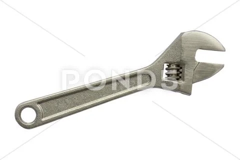 Wrench isolated on white Stock Photos