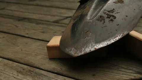 Wrench Lifting Shovel Stock Footage 73785384