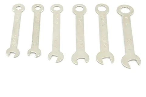 Wrench multi sizes Stock Photos