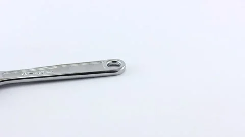 Wrench Panning shot Stock Footage 60738462