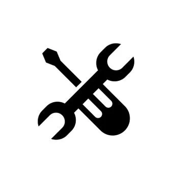 Wrench screwdriver icon Stock Illustration