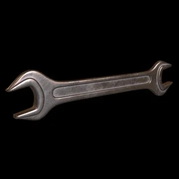 Wrench. Spanner repair tool. イラスト素材