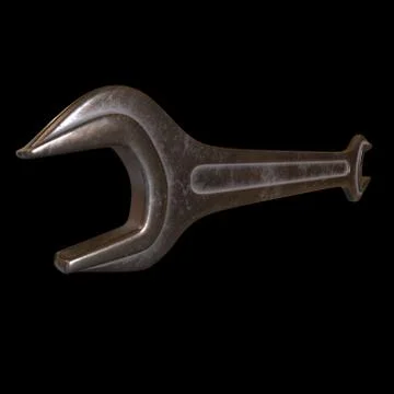 Wrench. Spanner repair tool. イラスト素材