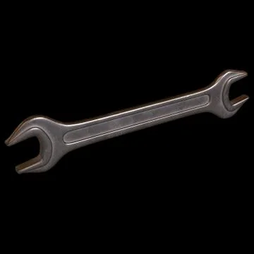 Wrench. Spanner repair tool. Illustrazione stock