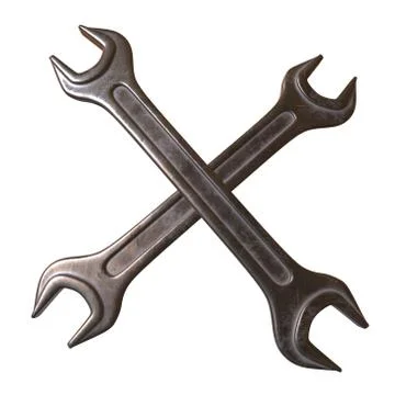 Wrench. Spanner repair tool. イラスト素材
