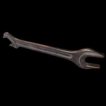Wrench. Spanner repair tool. イラスト素材