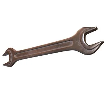 Wrench. Spanner repair tool. Illustrazione stock