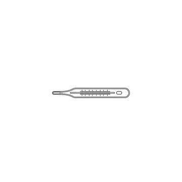 Wrench tool icon vector line art engineering equipment with white background Illustrazione stock