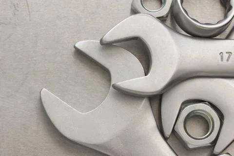 Wrench tool Stock Photos