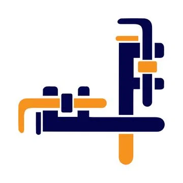 Wrench, tools, adjustable wrench icon Stock Illustration