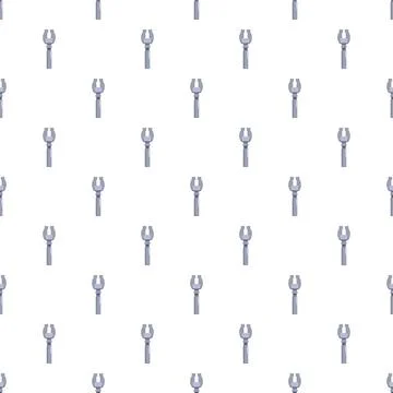 Wrench tools creating a repeating pattern background Illustrazione stock