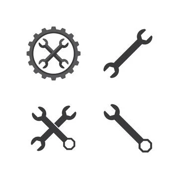 Wrench  vector design Illustration