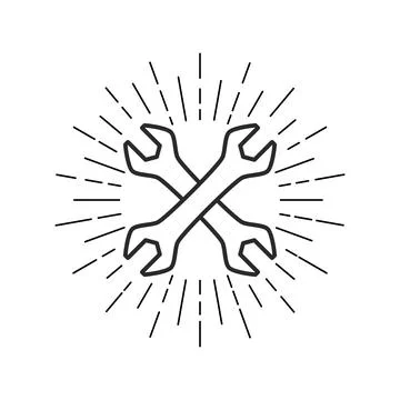 Wrench  vector design 스톡 일러스트