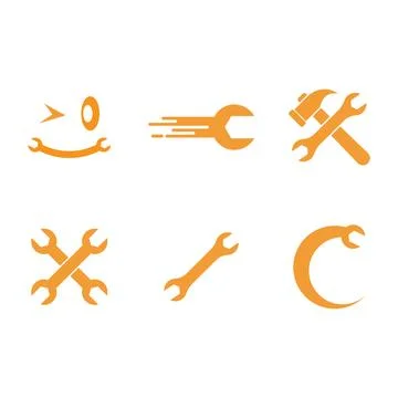 Wrench  vector design Stock Illustration