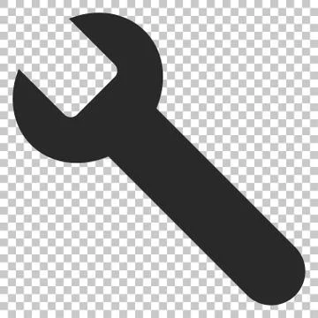 Wrench Vector Icon Stockillustratie