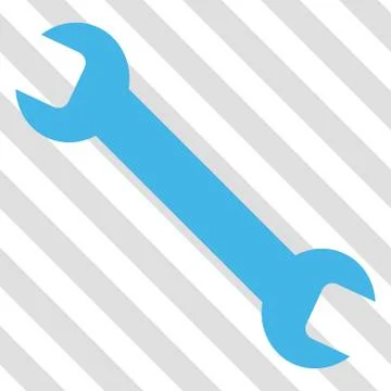 Wrench Vector Icon Illustrazione stock