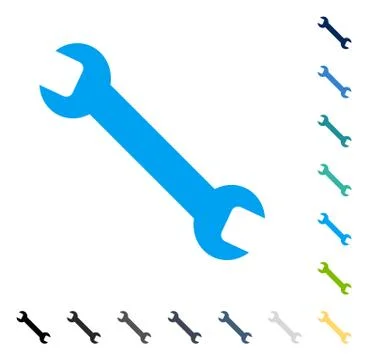 Wrench Vector Icon イラスト素材