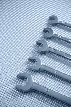 Wrenches or spanners Stock Photos