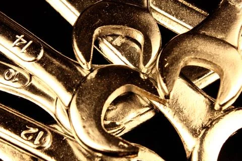 Wrenches Stockfoto's