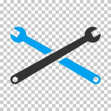 Wrenches Vector Icon Stock Illustration