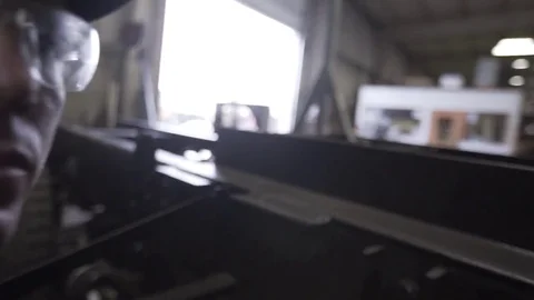 Wrenching in POV of Face Video stock 84685510