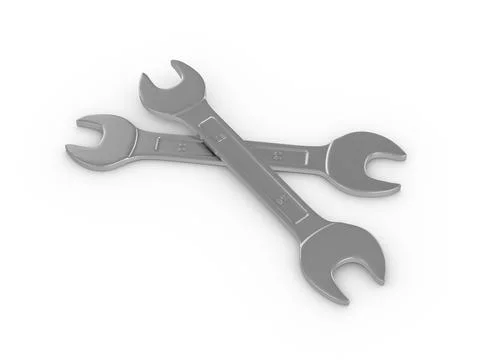 Wrenchs Stock Illustration