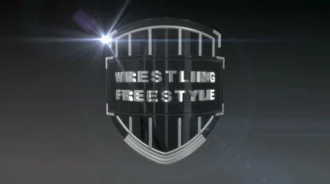 Wrestling Freestyle - Chrome Stock Footage 65050793
