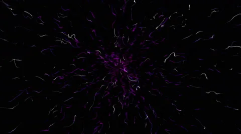 Wriggling particles Stock Footage 62846250