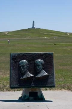 Wright Brothers National Memorial in Kitty Hawk North Carolina Stock Photos