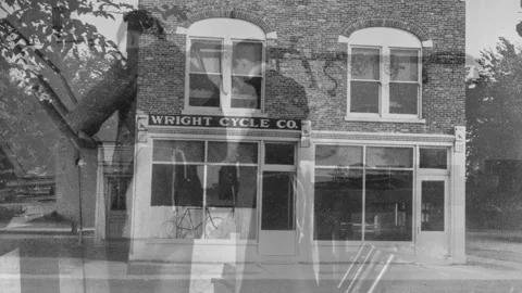 Wright Brothers (Silent) Stock Footage 155500323