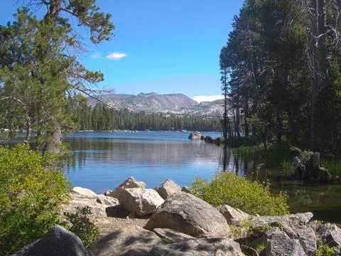 Wright's Lake 写真素材